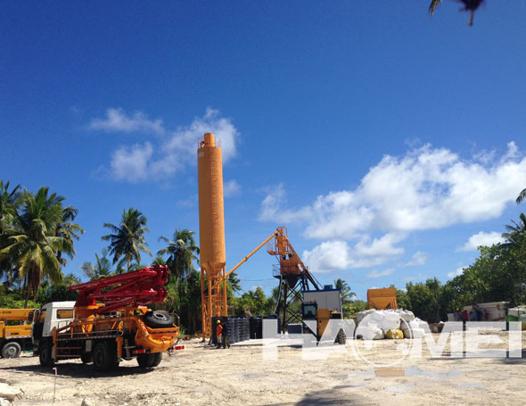 hzs35 конкретные бетонные завод на мальдивские острова