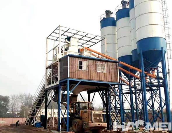 бетонный завод стационарный китай