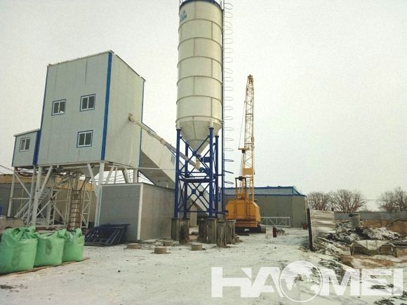 HZS90 Стационарный бетонный завод