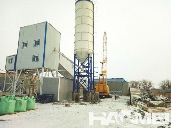HZS90 Стационарный бетонный завод